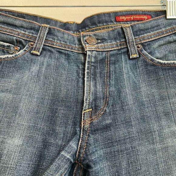 Citizens of Humanity Ingrid Stretch 002 Low Waist Flare Women Size 27 - Picture 6 of 9